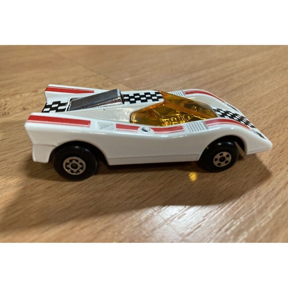 Matchbox Series No. 7 ‘Hairy Hustler’ Car • Superfast • Checkerboard • Vintage - Picture 2 of 5